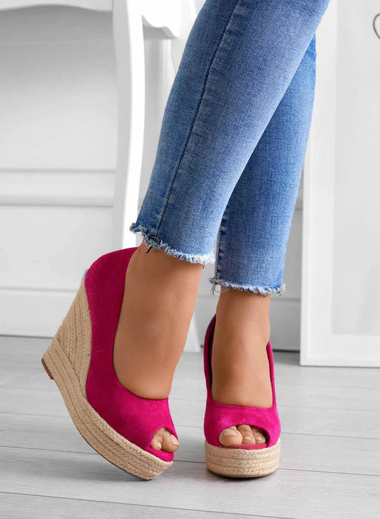 Keilabsatz Espadrilles aus Wildleder - Madison