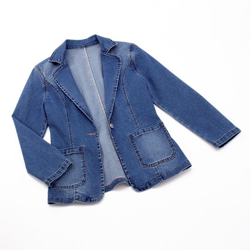 Denim-Blazer im klassischen Stil - Vera