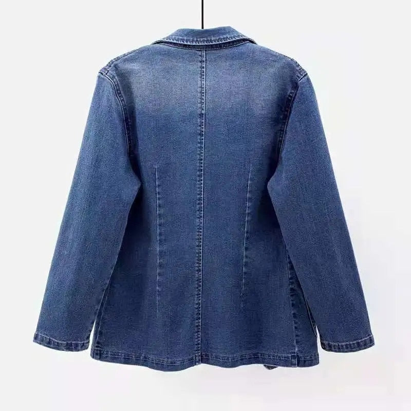 Denim-Blazer im klassischen Stil - Vera