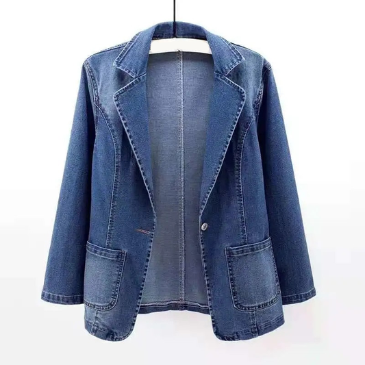 Denim-Blazer im klassischen Stil - Vera