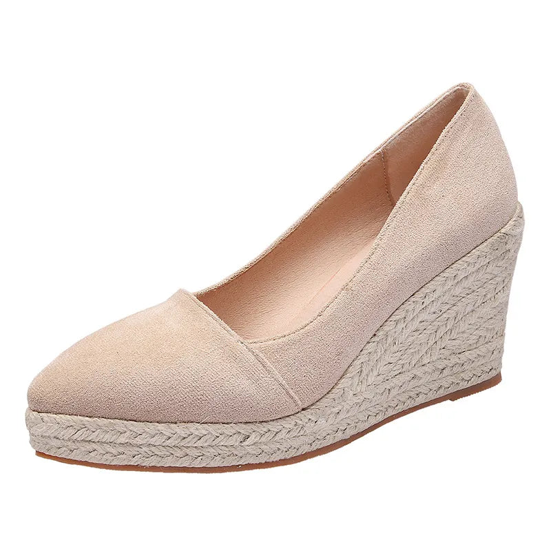 Keilabsatz Espadrilles aus Wildleder - Madison